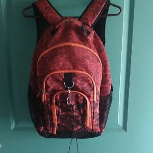 Pottery Barn Teen Red and Black Backpack Versetile